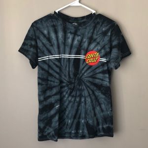 Santa Cruz skateboarding tiedye shortsleeve tshirt